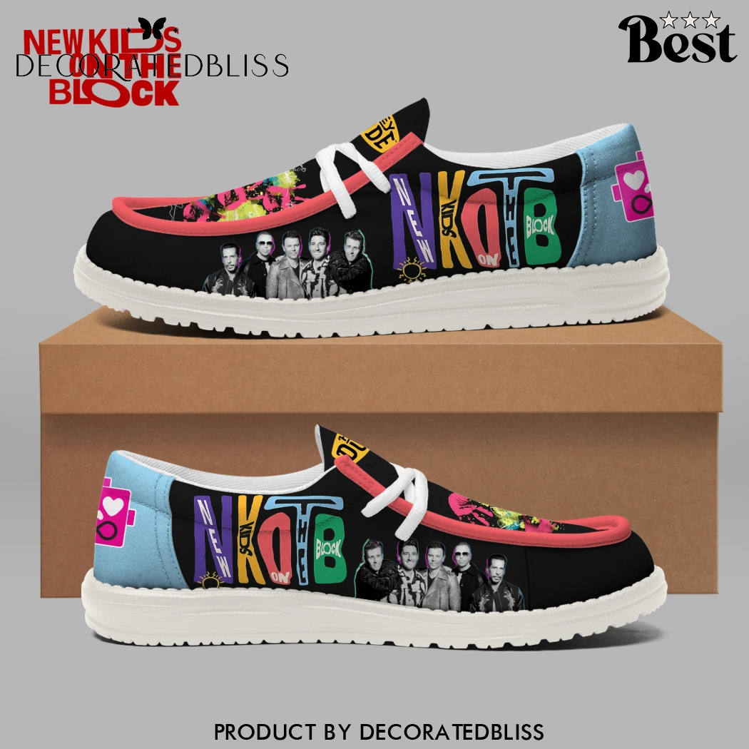 New Kids On The Block Siganture Hey Dude Shoes New Kids On The Block Siganture Hey Dude Shoes