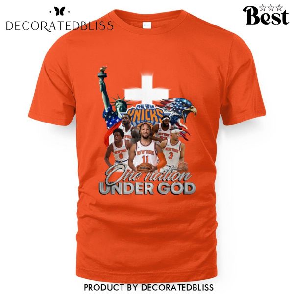 New York Knicks One Nation Under God Unisex T-Shirt