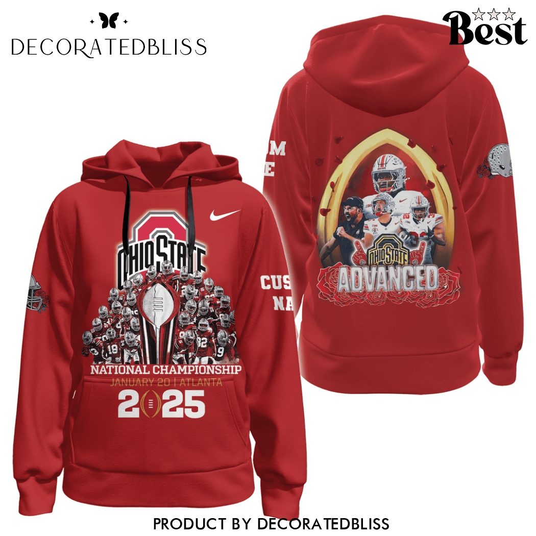 Personalized Ohio State Buckeyes National Championship 2025 Hoodie Decoratedbliss